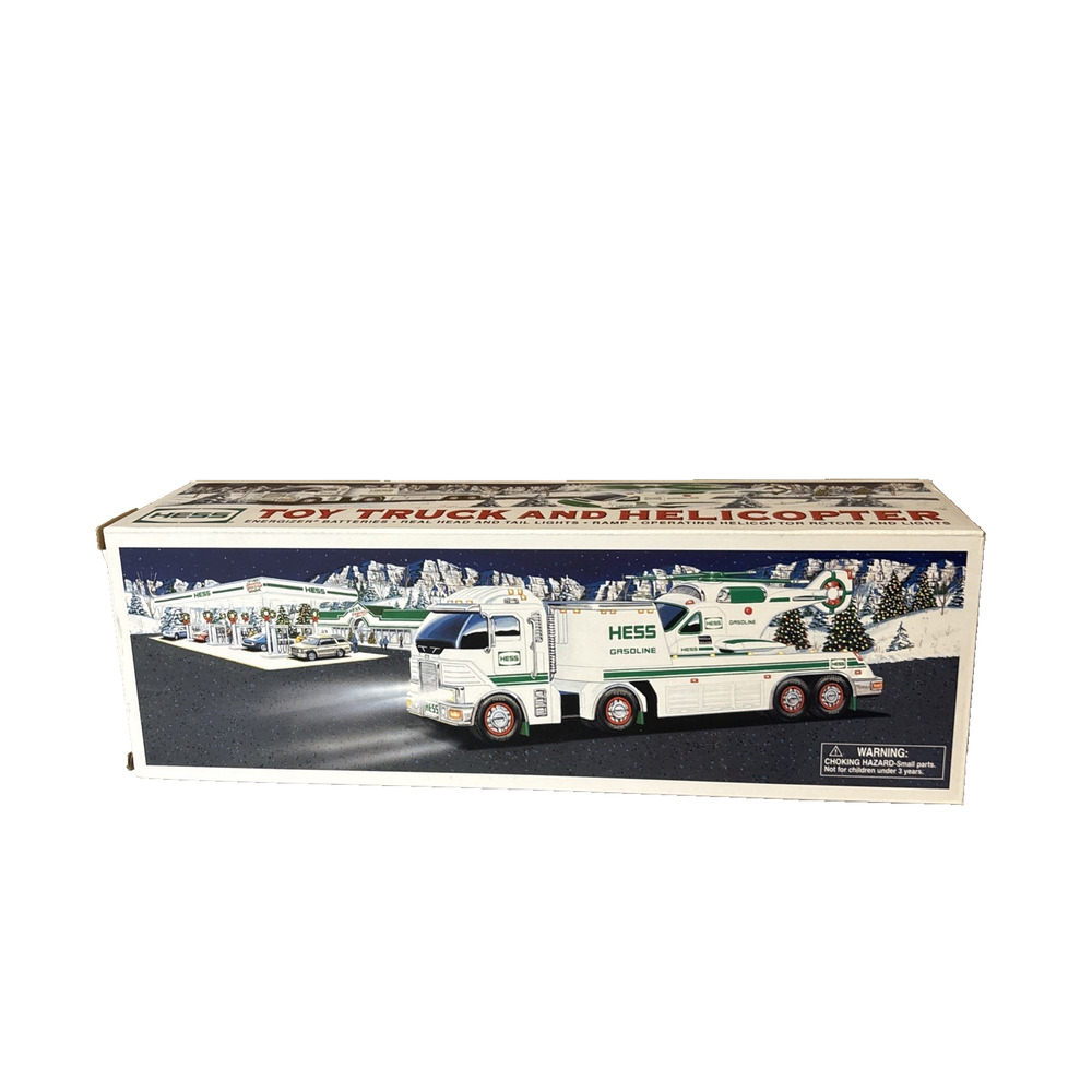 2006 Hess Toy Truck and Helicopter Collectible Set New In Box
